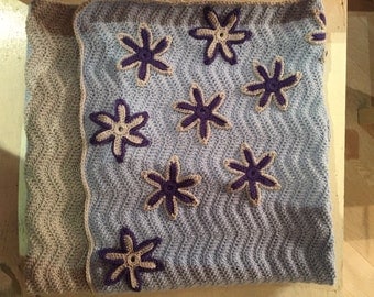 copertina fatta a mano, baby blanket, handcrafted blanket, coperta per neonato, pura lana