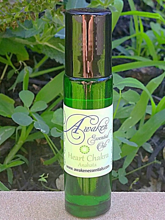 High Vibration Heart Chakra Aroma Roll Organic Essential