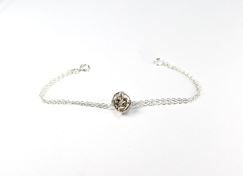 Wire Ball Bracelet