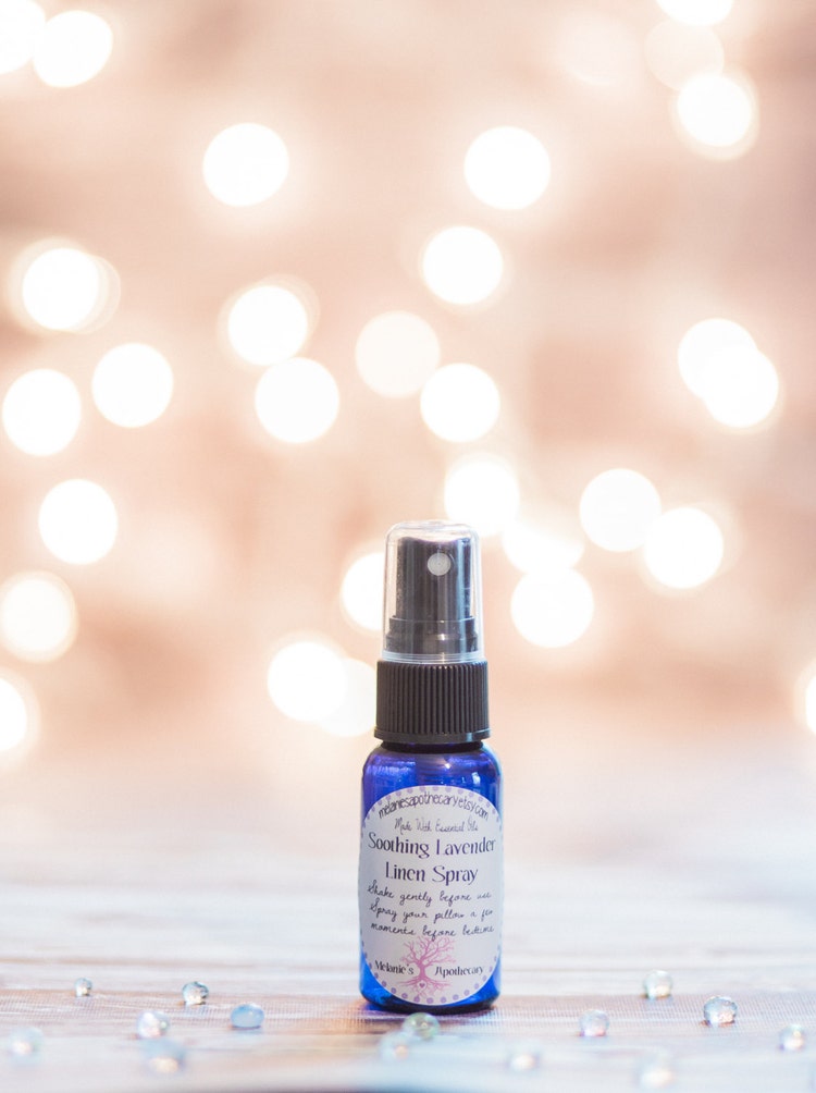 Guest Size Lavender Linen Spray Pillow by MelaniesApothecary