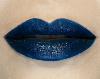 Bodysnatcher - Vegan Blue Lipstick vegan vegan makeup vegan lipstick blue lipstick blue vegan lipstick potions cosmetics navy