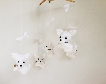 Baby mobile Crochet Cute Counting Sheep Sheep baby