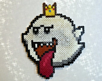 Items similar to King Boo Super Mario Amigurumi on Etsy