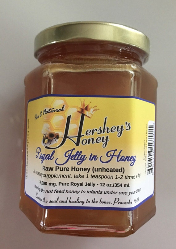 Royal Jelly in Hershey's Honey 30000 mg. by HersheysHoney on Etsy