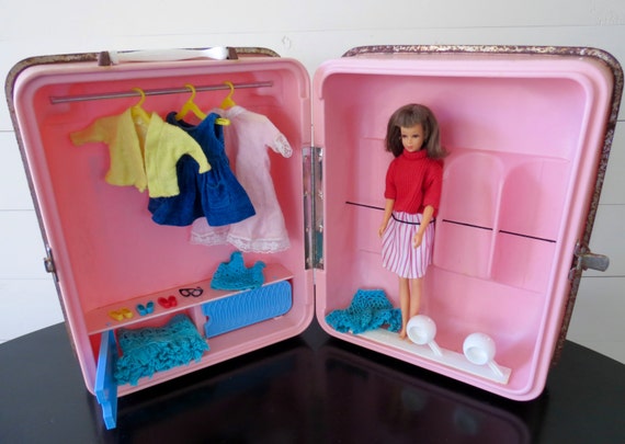 suitcase for barbie clothes