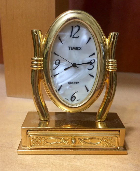 vintage Timex Collectible MiniClock new in box by Beachpickers