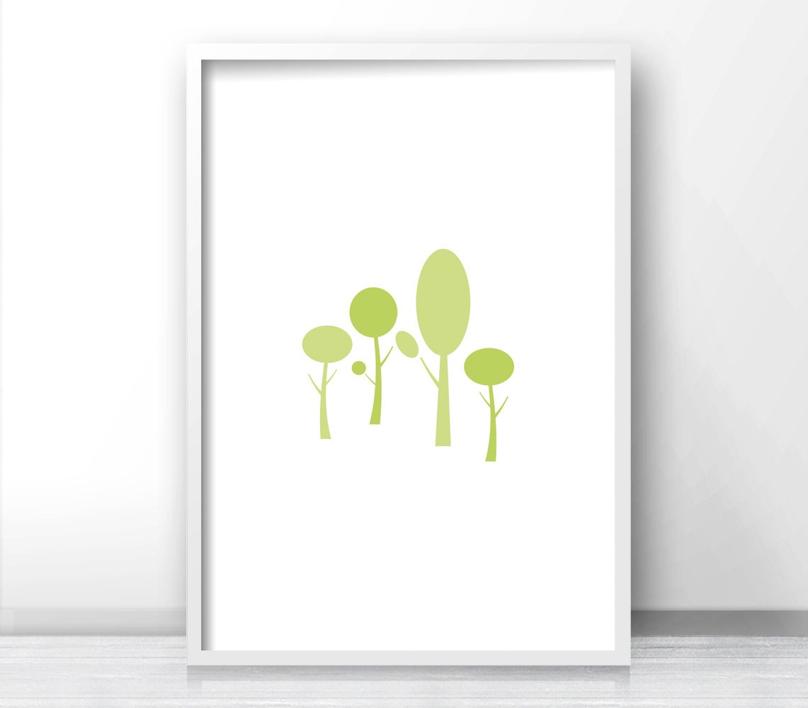 Minimalist Wall Art Digital Art Print Nature Print Modern