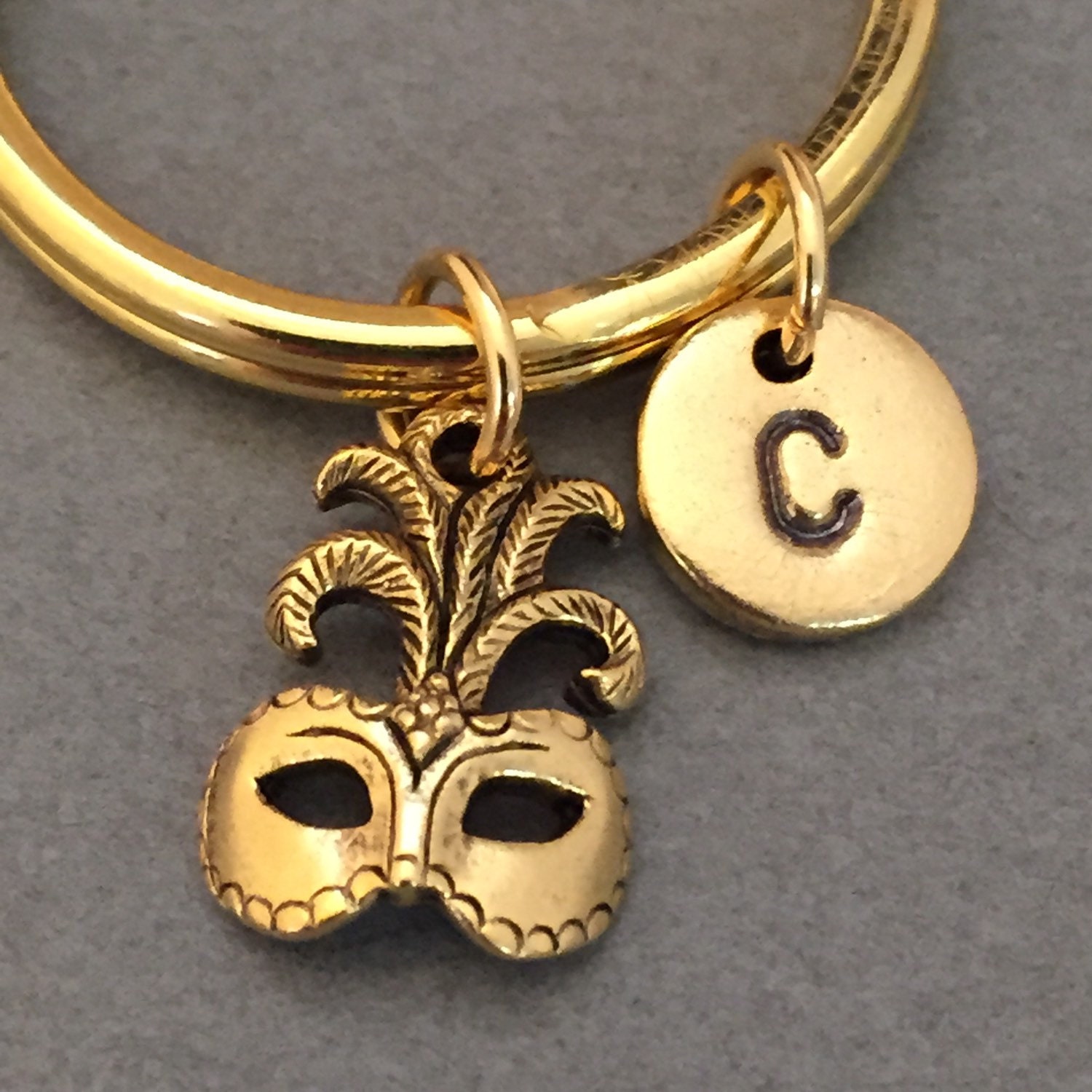 Masquerade mask keychain masquerade mask charm mask