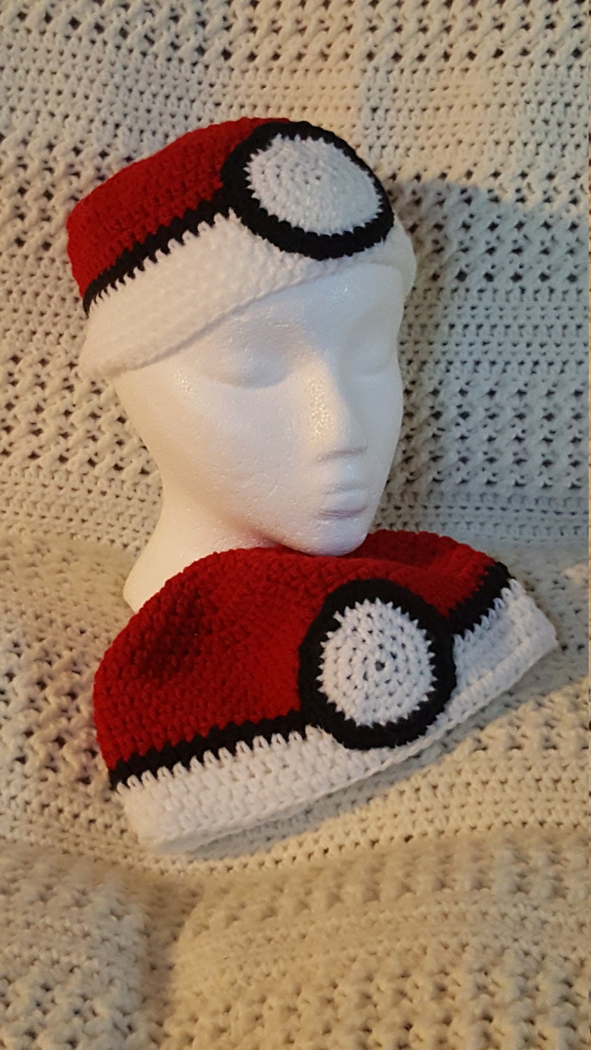 Toddler Pokemon Themed Pokeball Hat