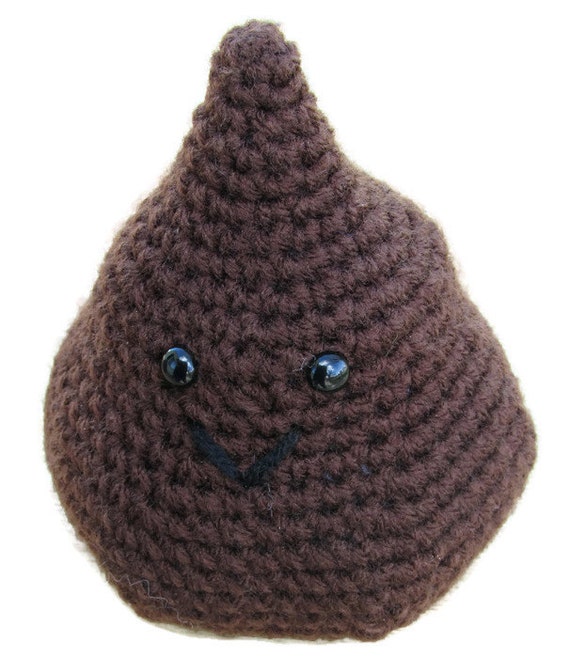 Crochet Poop Emoji by TheCraftPenguin on Etsy