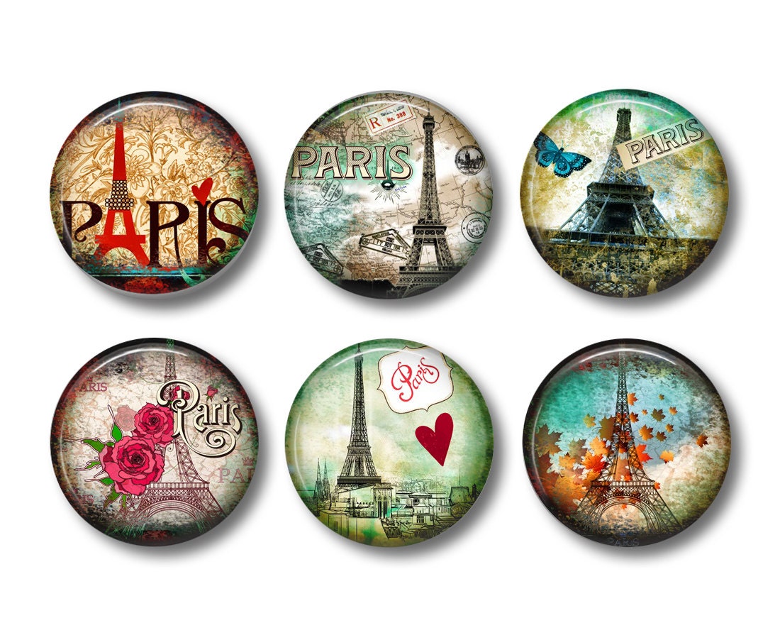 Paris Fridge Magnets Paris Gift Kitchen Magnets Fridge