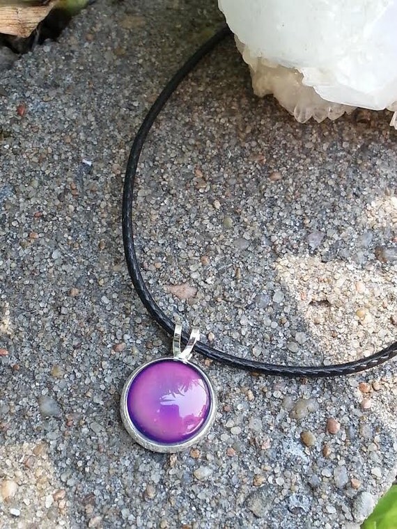 Color Changing Necklace Mood Necklace Mood Jewelry Wax