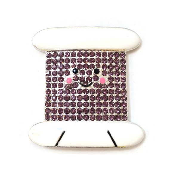 Items similar to Purple Bobbin Needle Minder Sewing