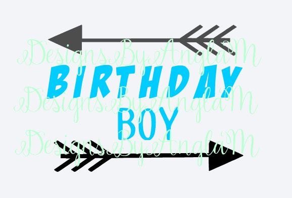 Download Birthday Boy SVG Digital cutting file by DesignsByAngelaM