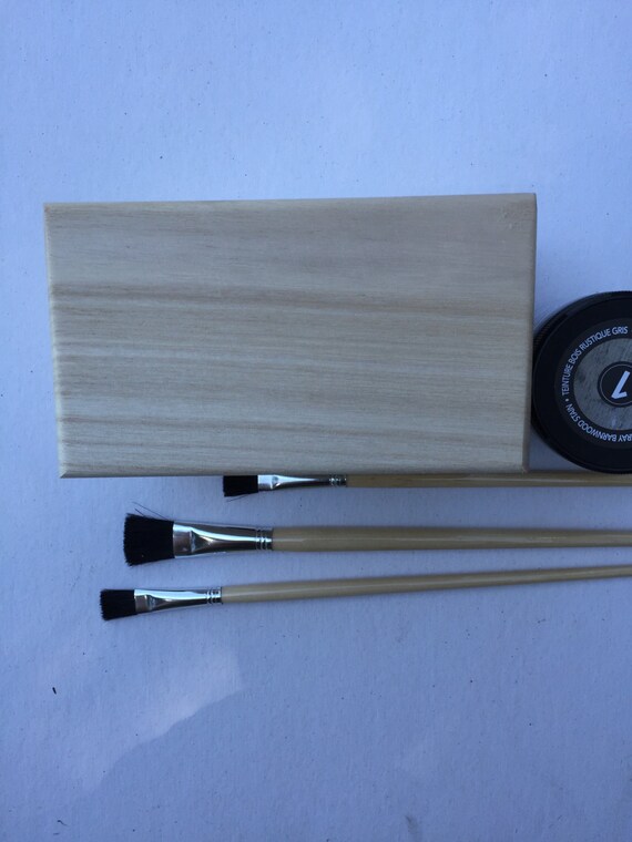 Unfinished Wood Recipe Box 4x6 Recipe/File Card Holder DIY