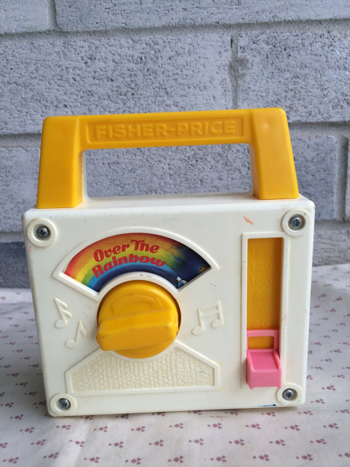 fisher price radio vintage
