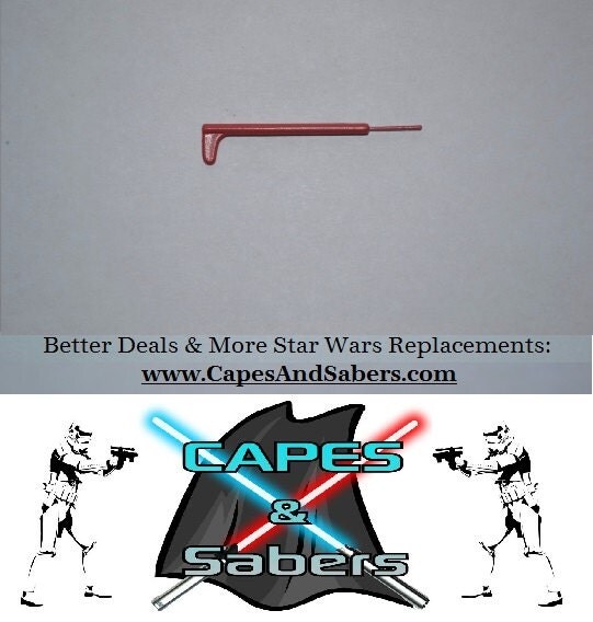 Darth Vader LightSaber Vintage Replacement Red Slide with Tab from
