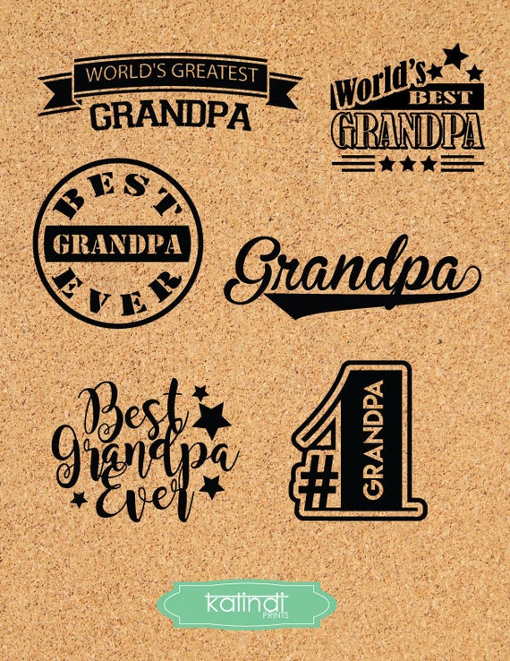 Download Grandpa SVG files Grandparents Day svg Fathers day gifts