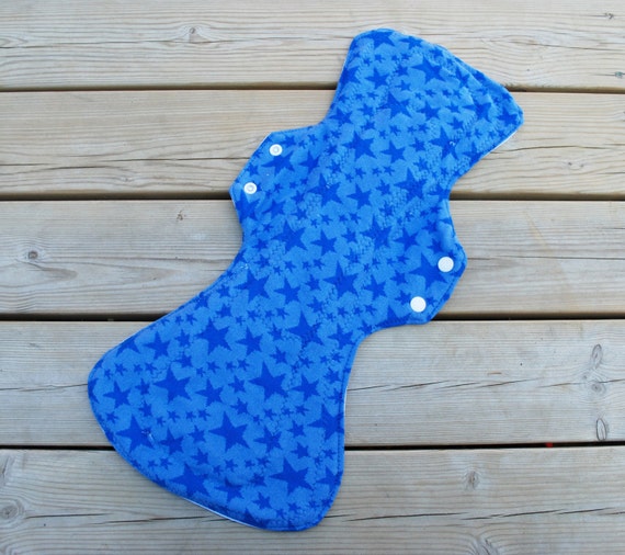 17 heavy flow reusable cloth pad. Bamboo cloth pad with
