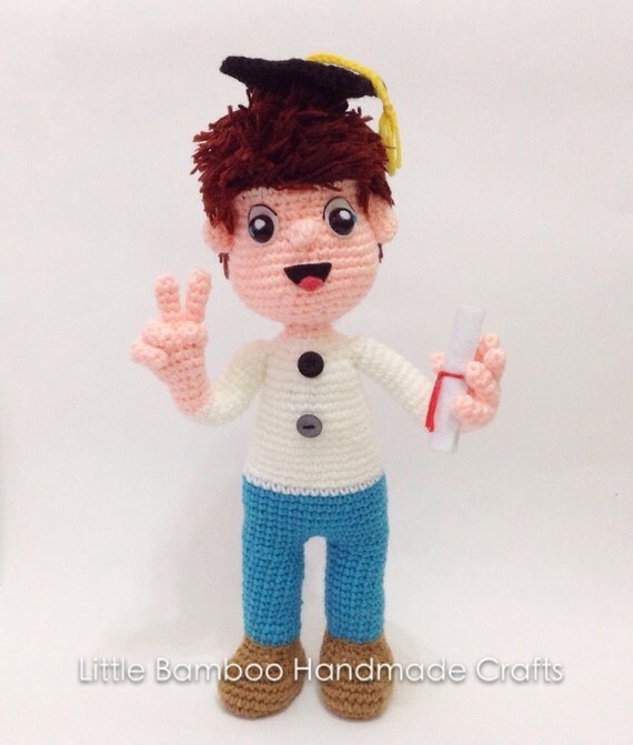PATTERN - The Graduation doll - Crochet Pattern, pdf from ...