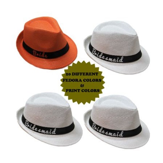 Fedora Hats Custom Fedoras Party Hats Mens Hats Mens by CustomHolidays