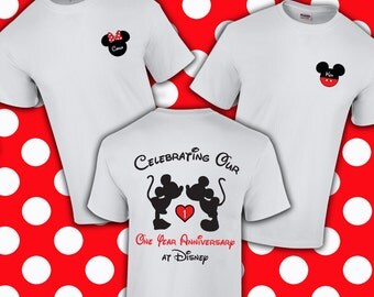 Anniversary Disney Shirts - Disney Vacation - Personalized