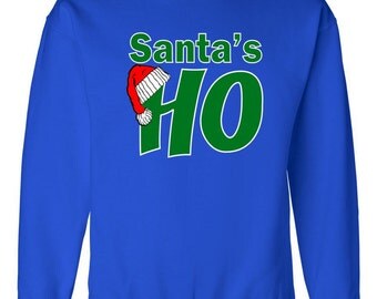 Santa's Ho Funny Christmas Sweater