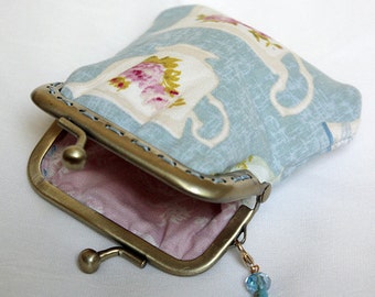 Tea cup coin purse