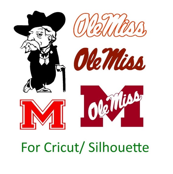 mississippi ole miss rebels SVG files for by OhThisDigitalFun