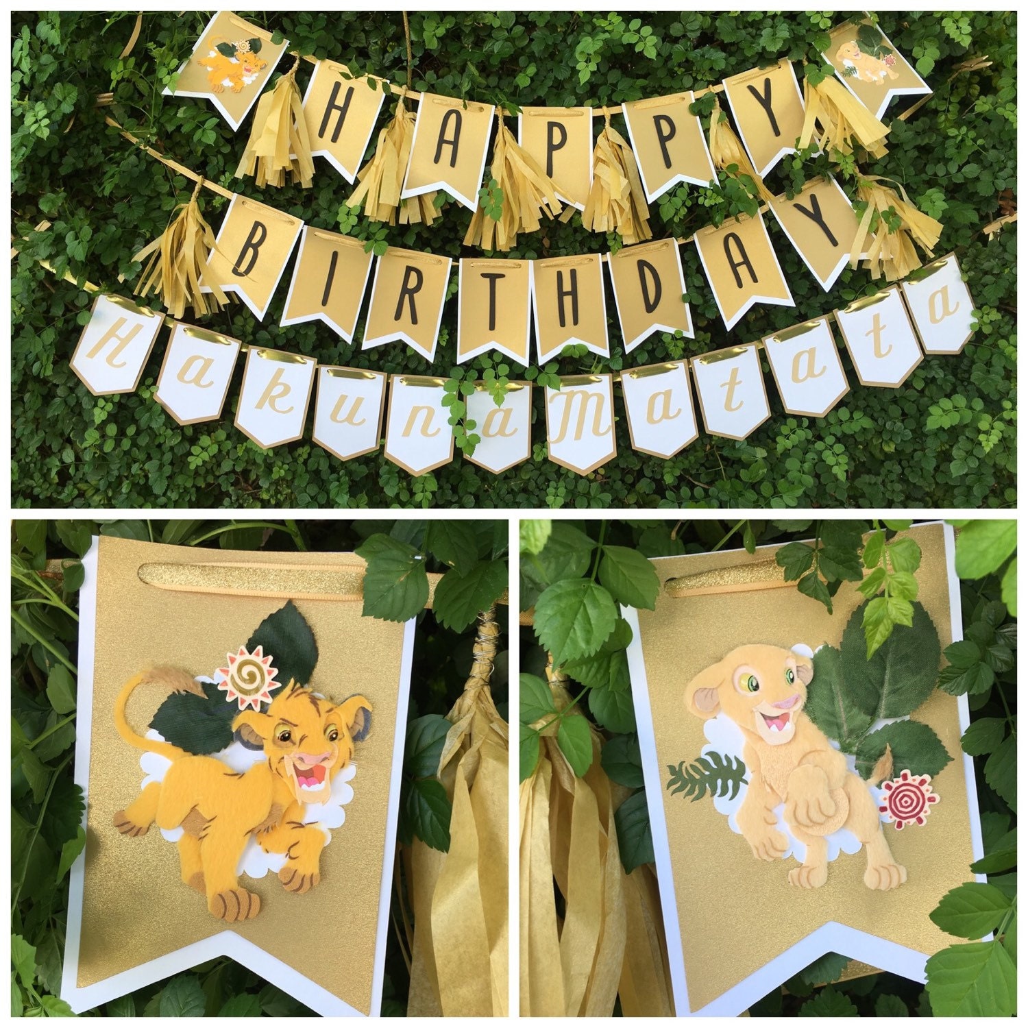 Lion King Birthday Banner Printable