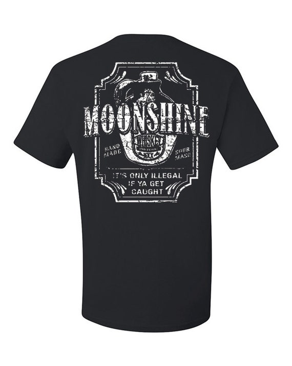 Moonshine Tennessee Whiskey T-Shirt Moonshine Jar by ngtshop