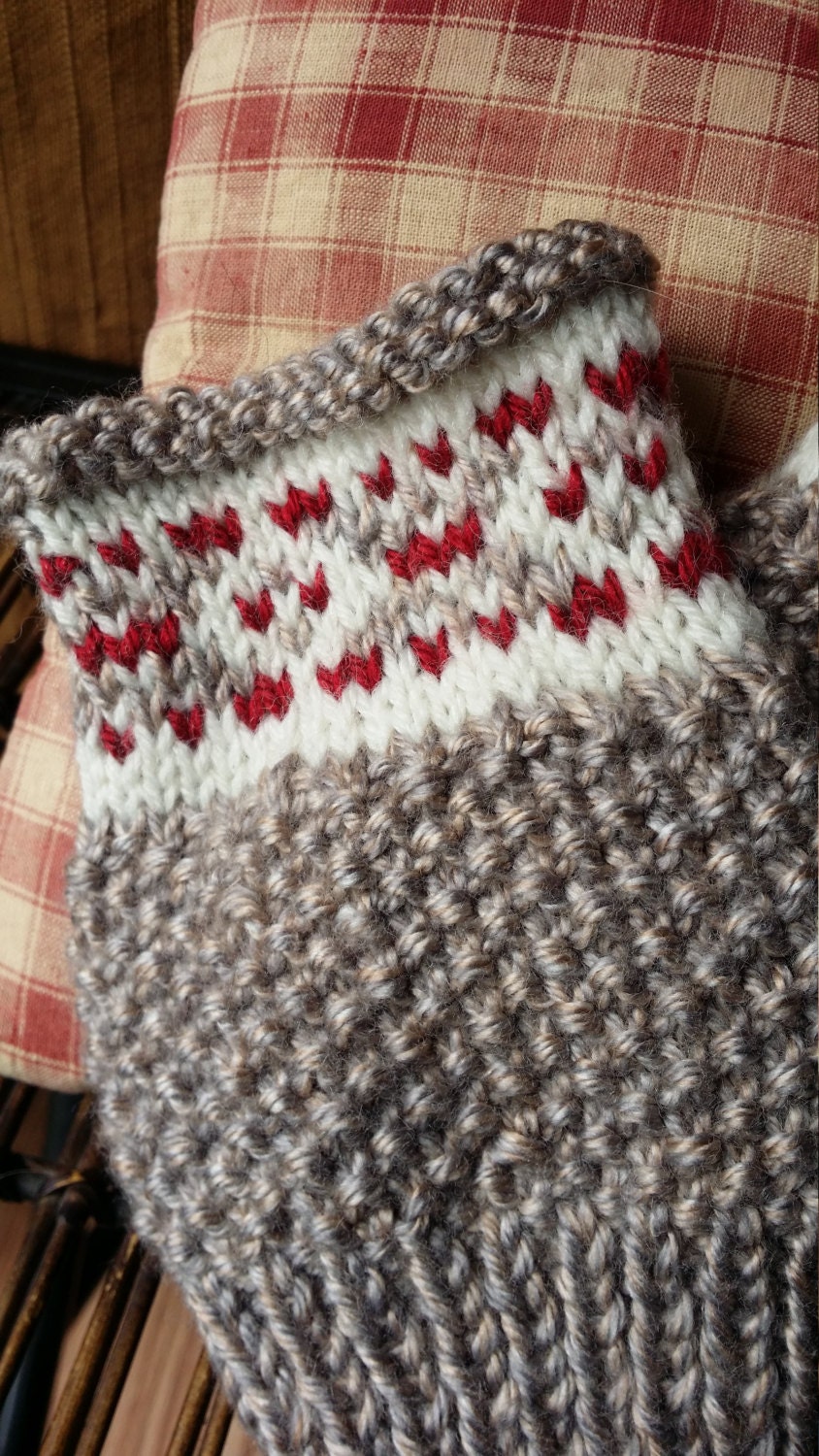 Fingerless mittens/winter mitts/fingerless by Knitsyouwilllove