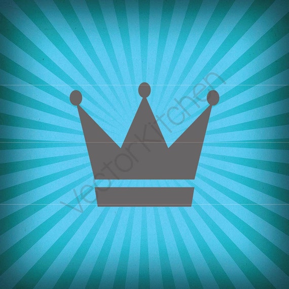 Download Crown Cutting Template SVG EPS Silhouette DIY Cricut Vector