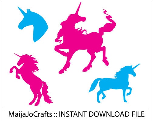 Test Iklan Baru: Unicorn SVG cutting file Cricut files Cricut downloads DXF