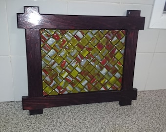 Fused Glass Wall Hanging
