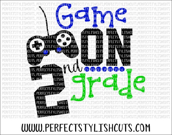 Download Game On 2nd Grade SVG DXF EPS png Files for Cutting