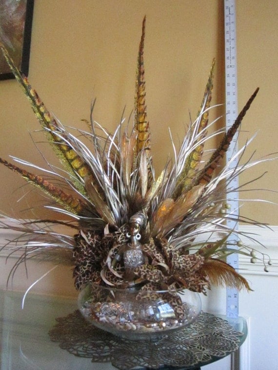 African floral arrangement