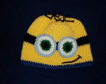 crochet purple minion hat crochet purple minion hat
