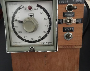 RARE TOP ! MNUTERIE DE CHAMBRE NOIRE Darkroom timer - ISGUS 60 S - PHOTOGRAPHIE | eBay