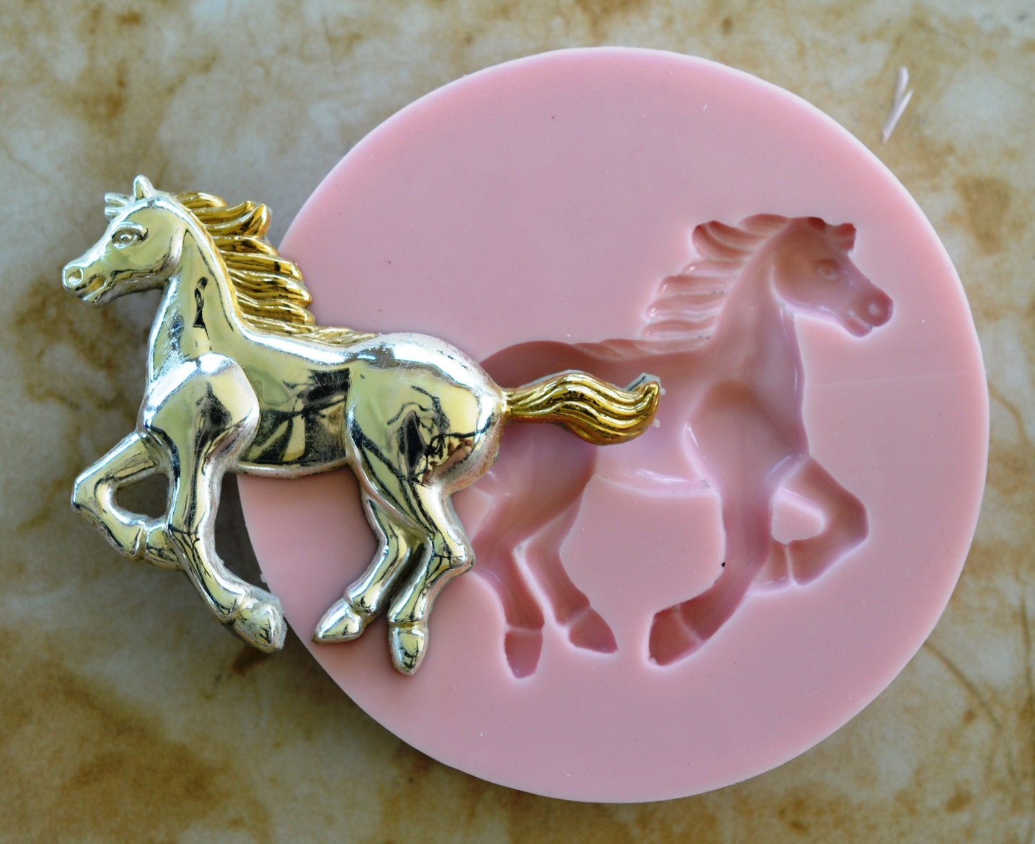 Horse Silicone Mold Silcone Molds Cake Candy Clay