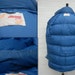 Vintage 90's Scottish Macbean Blue Nylon Down Filled Puffer Padded Winter Jacket Coat 38"/40"