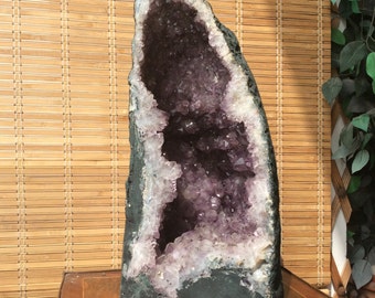 The Giant Natural Amethyst Stone 28.6 Kg -63 lbs large size Amethyst geode cathedral