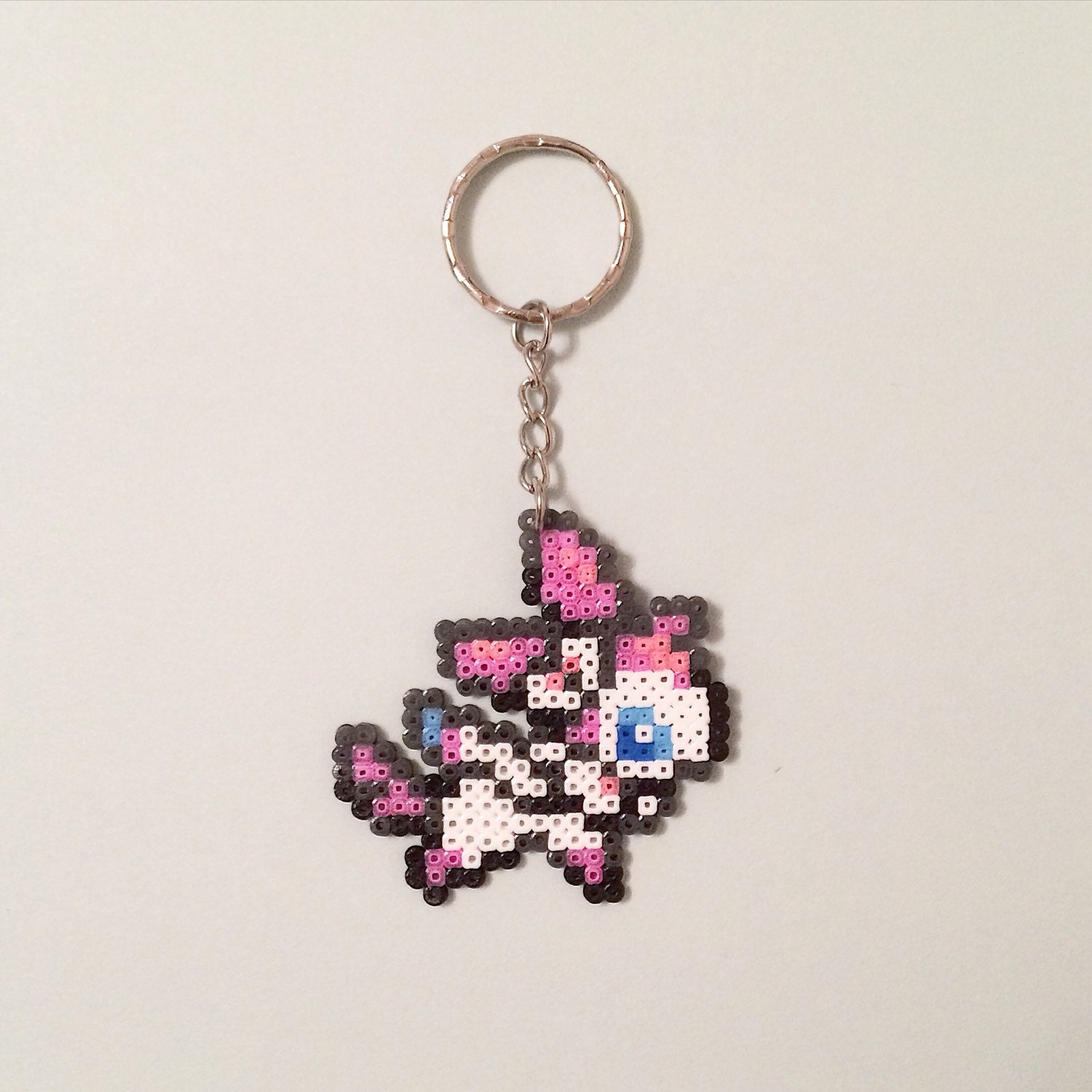 Clé De Voute Pokemon Perle Scintillante Nymphali Hama perle Pokemon porte-clé
