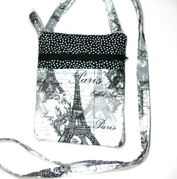 parisian canvas bag