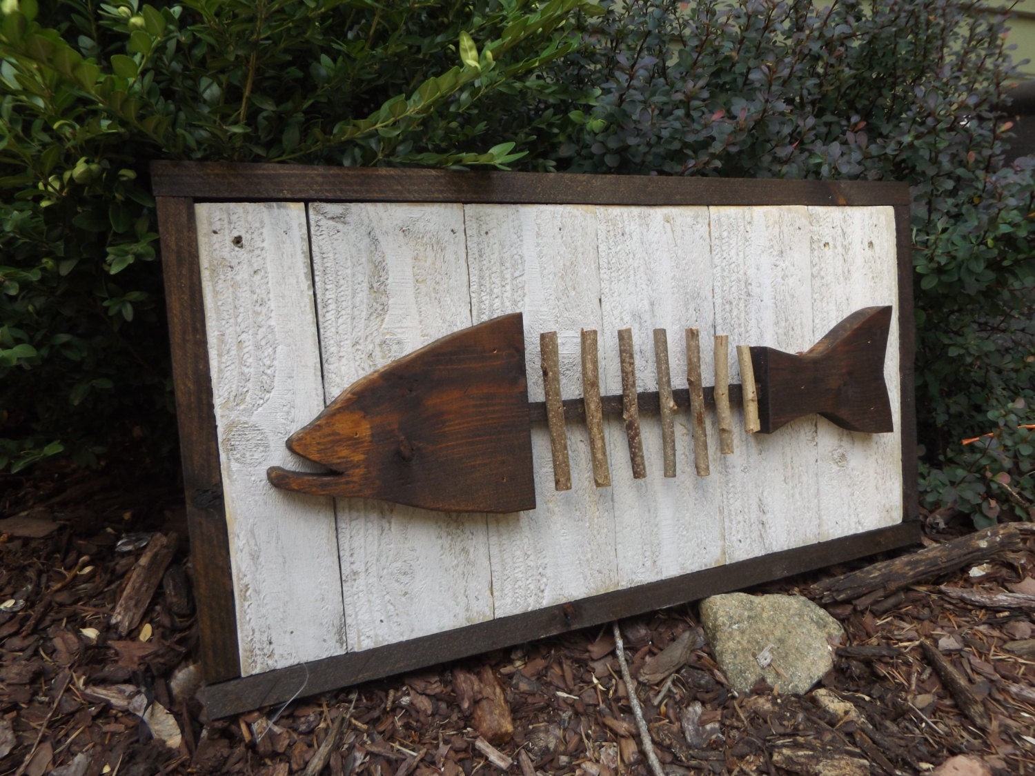 Rustic Fish Decor. Wood Fish. Lake Decor. Wood Fish Wall