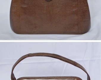 Vintage Leather Brown Finnigan's of Bond Street Handbag