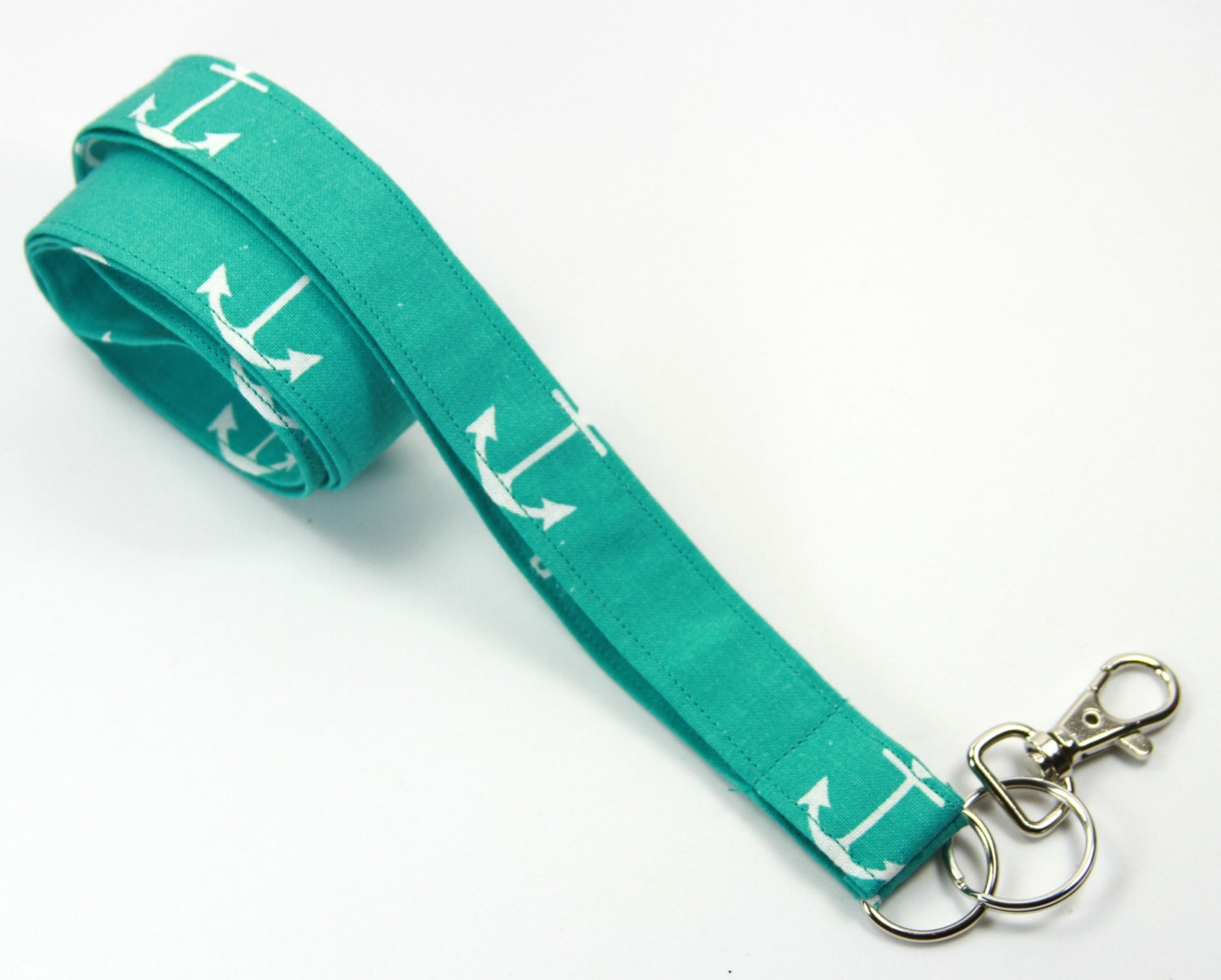 ANCHOR Fabric Lanyard Fabric Badge Holder Anchor Lanyard