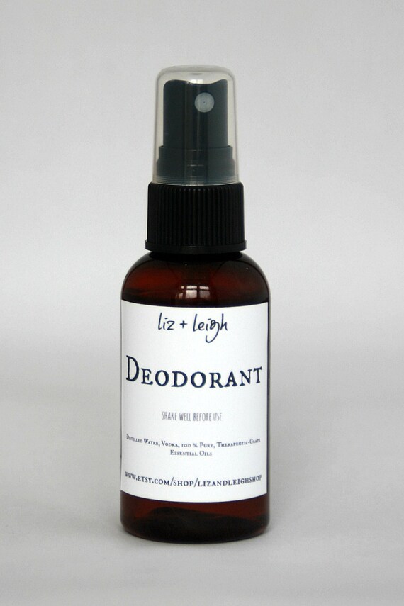 AllNatural Spray Deodorant non toxic chemical by