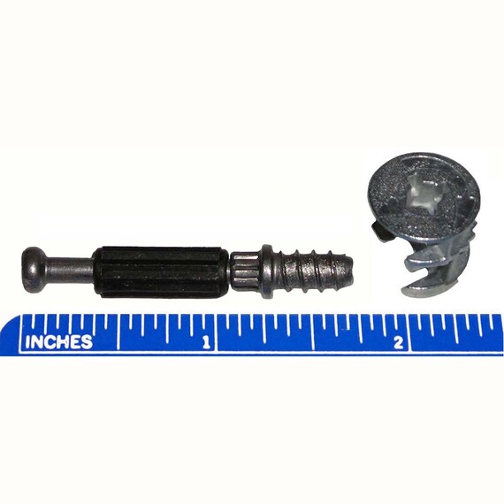 Cam Lock Furniture Fastener Kit 15mm x 13.2mm Cam with 33mm