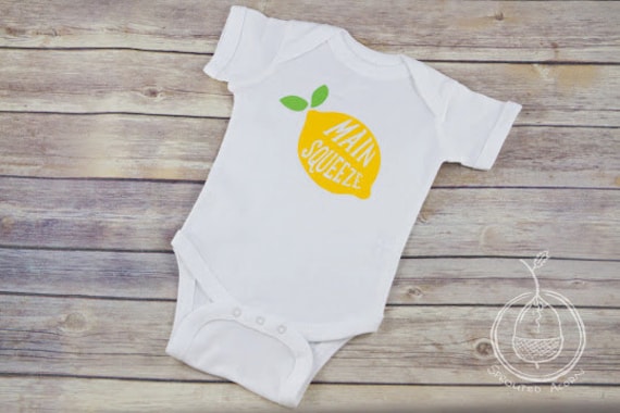 yellow lemon baby one summer baby bodysuit yellow lemon baby one summer baby bodysuit